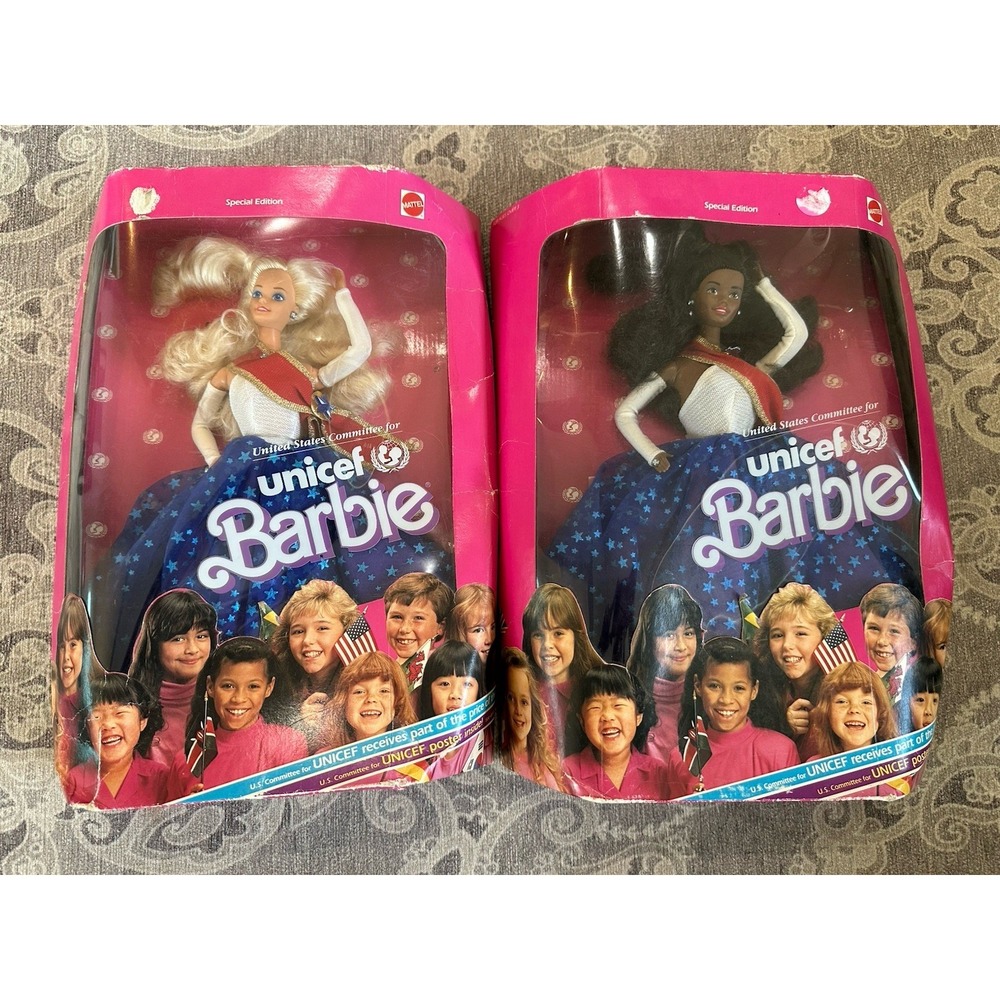 UNICEF‎ Barbie Collector Doll Bundle Special Edition 1989